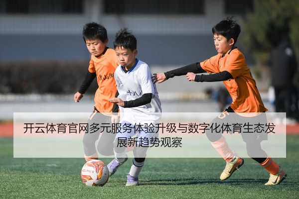 开云体育官网多元服务体验升级与数字化体育生态发展新趋势观察